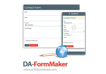 دانلود DA-FormMaker Professional v4.17.2 - نرم افزار ساخت فرم های HTML