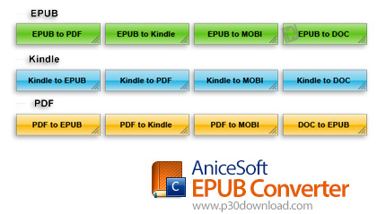 دانلود AniceSoft EPUB Converter v20.6.1 - نرم افزار تبدیل فرمت کتاب های EPUB به دیگر فرمت ها و بالعکس