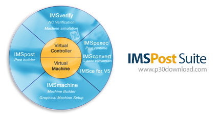 دانلود IMSPost v8.3m Suite x64 - مجموعه نرم افزارهای پس پردازش برای دستگاه های CNC