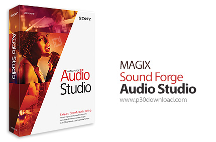 دانلود MAGIX Sound Forge Audio Studio v10.0 Build 319 - نرم افزار پیشرفته ی ویرایش فایل‌های صوتی