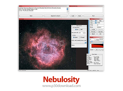 دانلود Nebulosity v4.4.4a - نرم افزار ضبط و پردازش تصاویر نجومی
