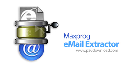 دانلود Maxprog eMail Extractor v3.8.7 x86/x64 - نرم افزار استخراج آدرس های ایمیل