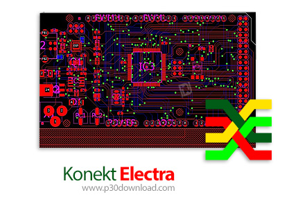 دانلود Konekt Electra v6.07 - نرم افزار طراحی مدار و برد های الکتریکی چاپ شده