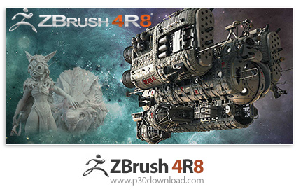 دانلود Pixologic ZBrush v4R8 P2 x64 - نرم افزار مجسمه‌/مدل سازی دیجیتالی