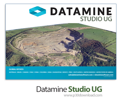 دانلود Datamine Studio UG v2.1.40.0 x64 - نرم افزار مدیریت داده ها و گزارش گیری در پروژه های معدن و 