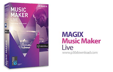 دانلود MAGIX Music Maker 2017 Live v24.1.5.119 - نرم افزار ساخت و ویرایش آهنگ