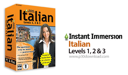 دانلود Instant Immersion Italian Levels 1, 2 & 3 v2011 - نرم افزار آموزش زبان ایتالیایی به وسیله عکس