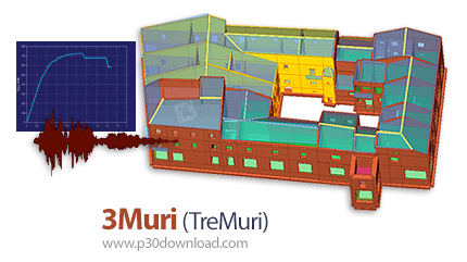 دانلود 3Muri (TreMuri) Pro v11.0.0.10 - نرم افزار تحلیل استاتیکی ساختمان های بنایی