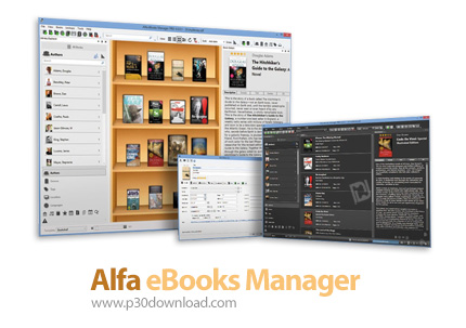 Alfa eBooks Manager Pro 8.6.14.1 for windows download free