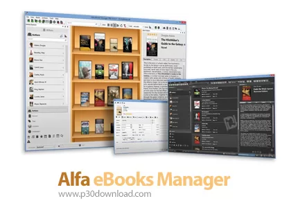 دانلود Alfa eBooks Manager Web/Pro v8.6.22.1 - نرم افزار مدیریت کتاب های الکترونیکی