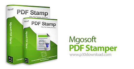 دانلود Mgosoft PDF Stamper v7.4.5 - نرم افزار طراحی و چاپ استامپ یا واترمارک برای اسناد پی دی اف
