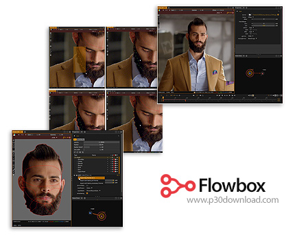 دانلود Flowbox v1.5.0 x64 - نرم افزار جداسازی اشیا از عکس و فیلم، کامپوزیت حرفه ای و روتو