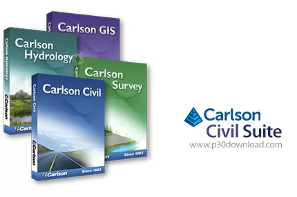 دانلود Carlson Civil Suite 2018 x86/x64 - مجموعه نرم افزارهای راه‌سازی و طراحی جاده