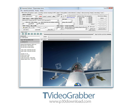 دانلود TVideoGrabber v10.6.2.2 - مجموعه کامپوننت های ضبط و پخش فیلم
