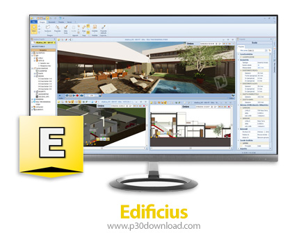 دانلود Edificius v10.00a - نرم افزار طراحی پروژه های معماری