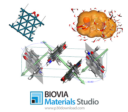 دانلود DS BIOVIA Materials Studio 2017 v17.1.0.48 - نرم افزار شبیه سازی ساختارهای مولکولی