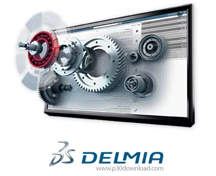 دانلود DS Delmia 5-6R2022 SP6 شبیه‌سازی فرآیند طراحی، تولید و عرضه ...