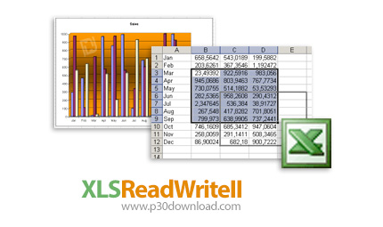 دانلود XLSReadWriteII v6.00.16 - کامپوننت خواندن و نوشتن فایل های اکسل برای دلفی