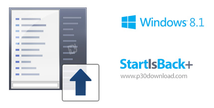 دانلود StartIsBack+ v1.7.5 - بازگرداندن منوی استارت به ویندوز 8.1