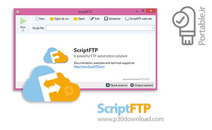 دانلود ScriptFTP v4.3 Portable - نرم افزار آپلود و دانلود خودکار فایل ها و پایگاه داده ها از سرور ها