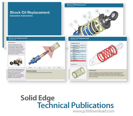 دانلود Siemens Solid Edge Technical Publications 2021 x64 - نرم افزار ساخت سه‌بعدی مستندات و دستورال