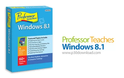دانلود Individual Software Professor Teaches Windows 8.1 v1.2 - نرم افزار آموزش ویندوز 8.1