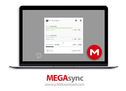 دانلود MEGAsync v4.6.7 - نرم افزار ذخیره سازی و همگام سازی فایل ها در سرویس ابری مگا