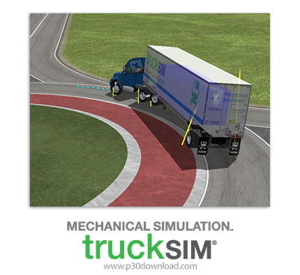 دانلود Mechanical Simulation TruckSim v2016.1 - نرم افزار شبیه‌سازی مکانیکی و تحلیل دینامیکی رفتار ک