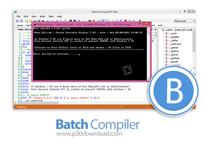 دانلود Batch Compiler Pro v18.0.0 Business - نرم افزار تبدیل اسکریپت های بچ به فایل های اجرایی