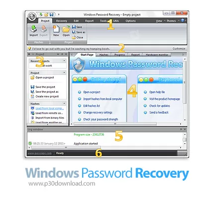 دانلود Windows Password Recovery Advanced v15.2.1.1399 - نرم افزار بازیابی کلمه عبور ویندوز