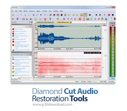 دانلود Diamond Cut Audio Restoration Tools v11.03 - نرم افزار بهبود کیفیت صدای فایل های صوتی ضبط شده