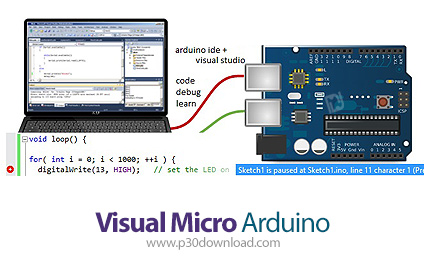 دانلود Visual Micro Arduino v1709.3.1 - افزونه برنامه نویسی آردوینو در ویژوال استودیو