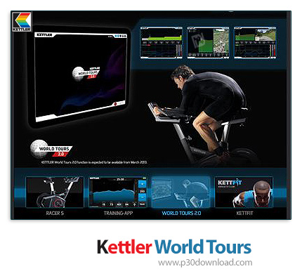 دانلود Kettler World Tours v3.0.2.9 - نرم افزار شبیه سازی محیط واقعی برای دستگاه های ورزشی کتلر