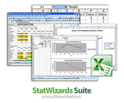دانلود StatWizards Suite v2017 - مجموعه افزونه های آنالیز و مقایسه ی فرآیند های فروش برای اکسل