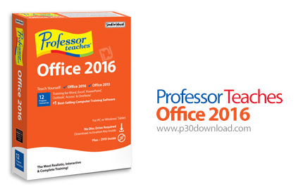 دانلود Professor Teaches Office 2016 v1.0 - نرم افزار آموزش آفیس 2016