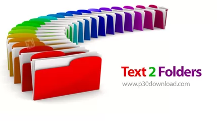 File Folder With Text دانلود Text 2 Folders 1.1.6 b1 ساخت همزمان چندین پوشه ی مجزا