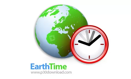 دانلود EarthTime v6.27.8 - نرم افزار نمایش موقعیت زمانی نقاط مختلف کره زمین