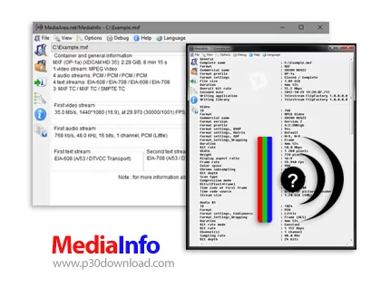 دانلود MediaInfo v24.06 Win/Linux + Portable - نرم افزار مشاهده و استخراج اطلاعات فایل های صوتی و وی