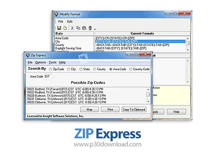 دانلود WinTools Zip Express v2.19.2.1 - نرم افزار جستجوی زیپ کد های مربوط به مناطق مختلف ایالات متحد