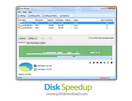 دانلود Glary Disk SpeedUp v6.0.1.8 - نرم افزار بهینه سازی فضای هارد دیسک و افزایش سرعت سیستم