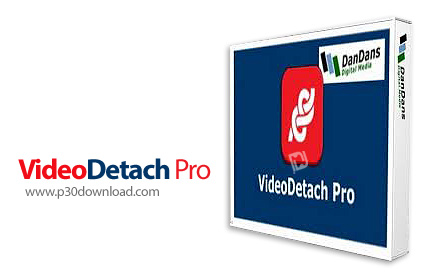 دانلود VideoDetach Pro v1.2.9 - نرم افزار استخراج عناصر صوتی و تصویری از یک فایل ویدئویی