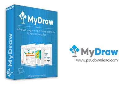 دانلود MyDraw v5.3.0 - نرم افزار طراحی فلوچارت، نمودار های سازمانی و نقشه های ذهنی