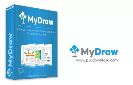 دانلود MyDraw v6.0 - نرم افزار طراحی فلوچارت، نمودار های سازمانی و نقشه های ذهنی