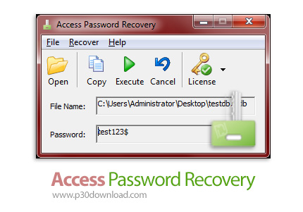 دانلود TriSun Access Password Recovery v3.0 Build 013 - نرم افزار حذف پسورد و باز کردن فایل های اکسس
