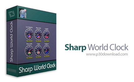 دانلود Sharp World Clock v9.5.3 - نرم افزار نمایش ساعت کشور های مختلف