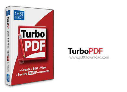 دانلود IMSI TurboPDF v9.7.2.29547 - نرم افزار مدیریت اسناد پی دی اف