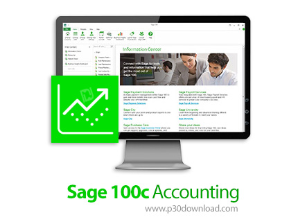 دانلود Sage 100c Accounting Premium v2.00 - نرم افزار سازماندهی امور مالی و حسابداری