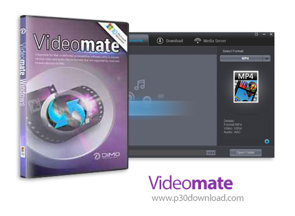 دانلود Dimo Videomate v4.6.0 - نرم افزار ویرایش و تبدیل فرمت فایل های ویدئویی