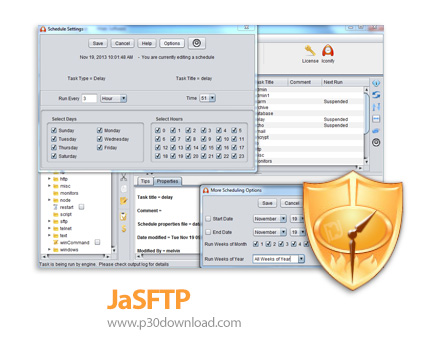دانلود Hitek Software JasFTP v12.14 - نرم افزار جابه جایی آسان و حرفه ای فایل ها از طریق اف تی پی