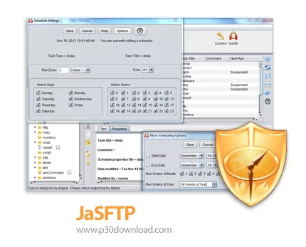 دانلود Hitek Software JasFTP v13.10 + v12.14 - نرم افزار جابه جایی آسان و حرفه ای فایل ها از طریق اف